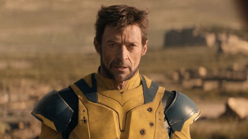 Wolverine arguing with Deadpool after their first battle with Cassandra Nova. 