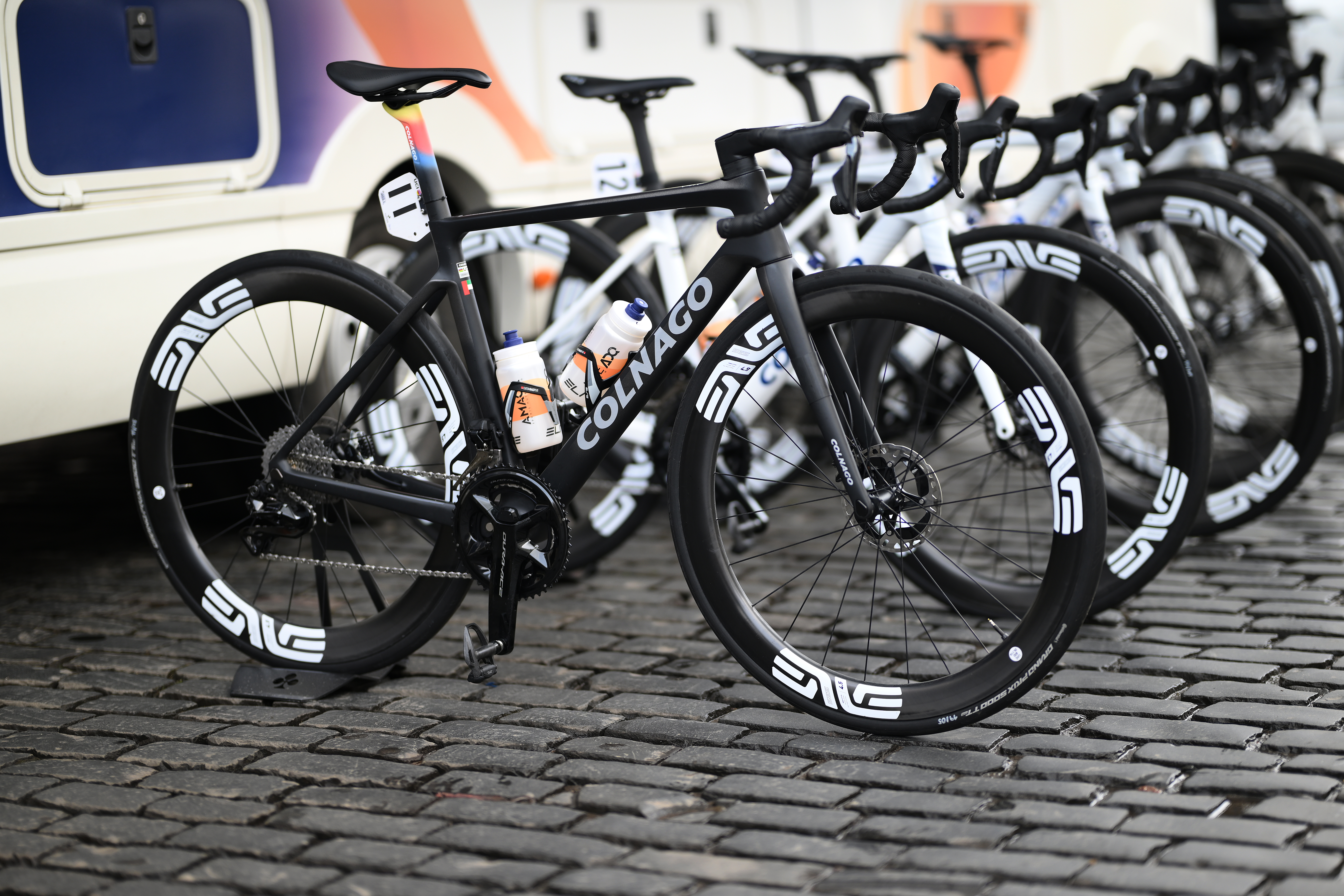 Colnago bikes at the Tour of Britain