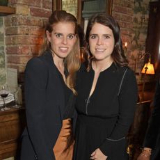 Princesses Beatrice and Eugenie attend the Sofia Blunt dinner in aid of Blue Marine foundation
