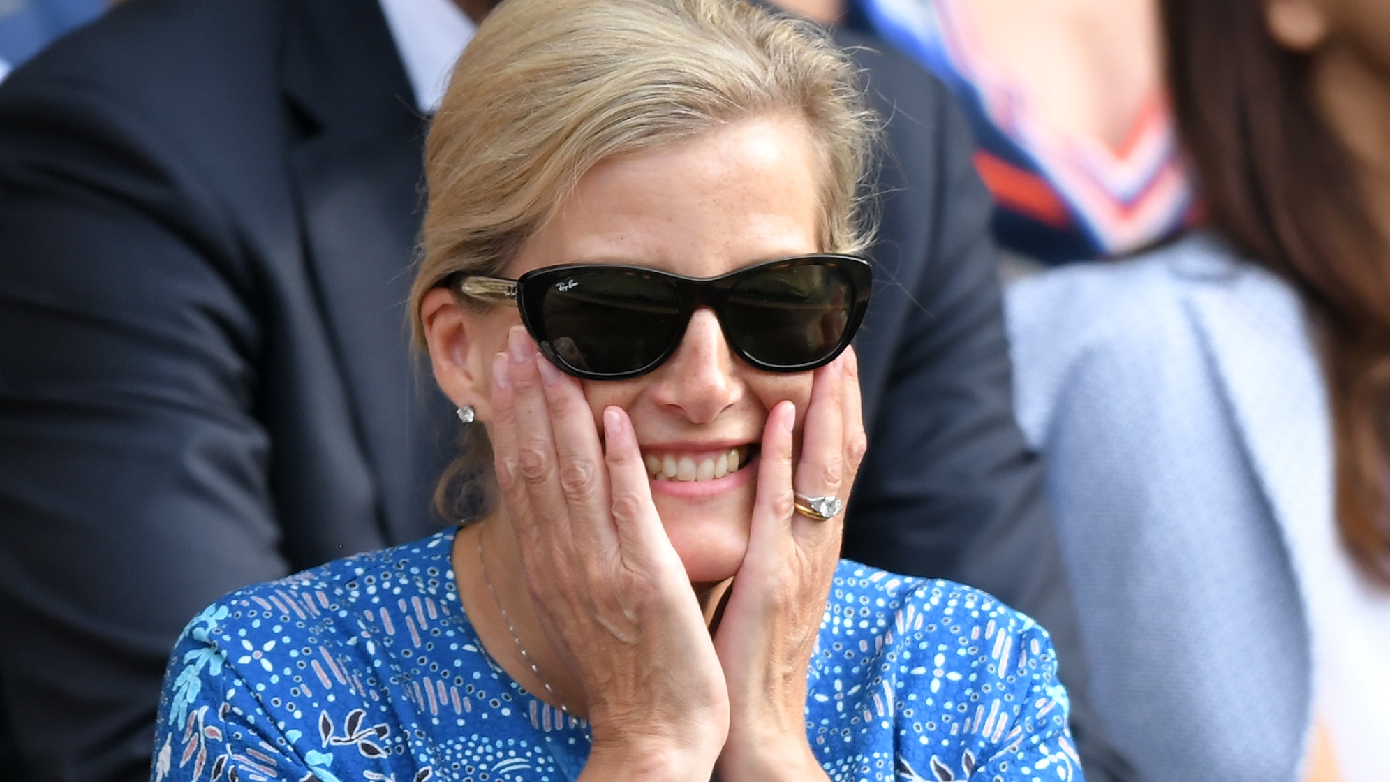 What made Duchess Sophie's Wimbledon clutch bag unexpectedly sassy? - Quora