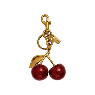 COACH, Cherry Bag Charm