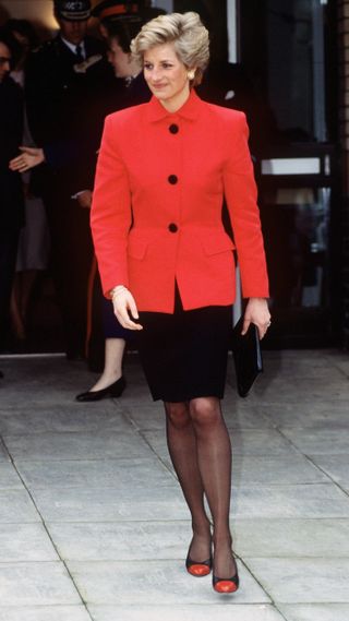 Princess Diana in Tunbridge Wells in the 1990s