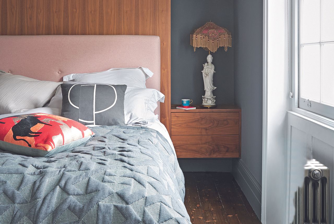 how to sleep better grey bedroom