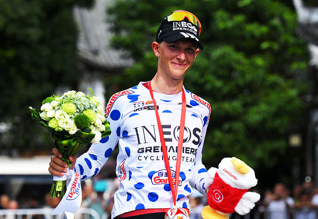 2025 Tour of Guangxi stage 2: Ineos Grenadiers Peter Øxenberg took the leader&#039;s jersey of the mountains classification