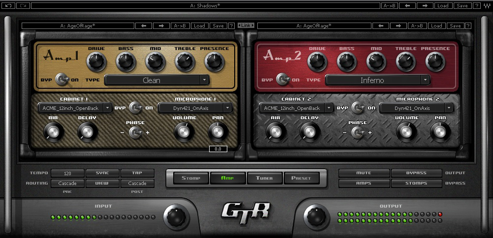 GTR3 now comes with 26 amps
