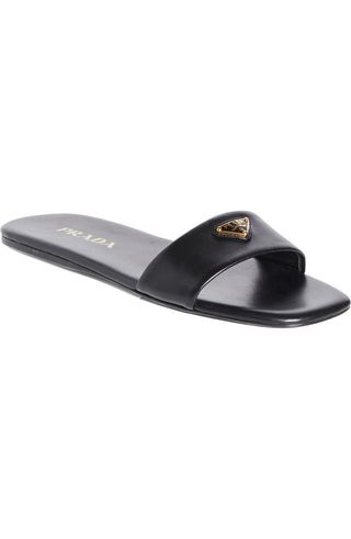 Triangle Logo Slide Sandal