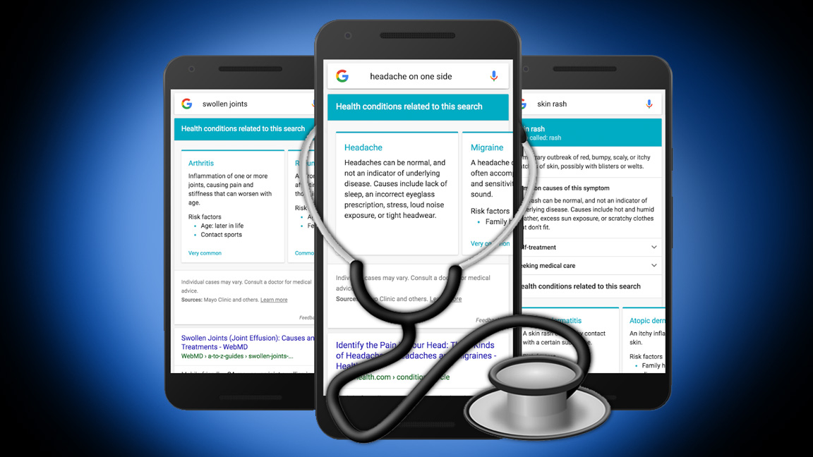 Google plays doctor with improved symptom search results