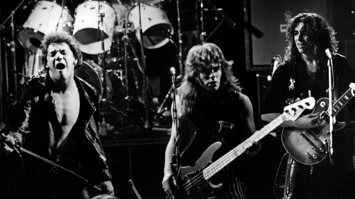 Iron Maiden on stage, 1980