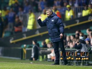 Solskjaer returned to Molde and guide the club to the Europa League last 32, beating Celtic twice en route