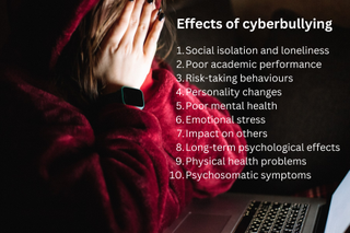 Effects of cyberbullying