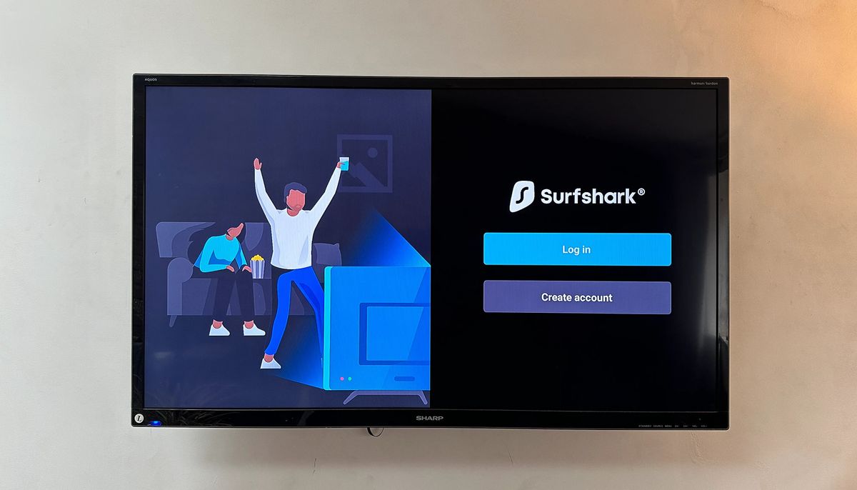 Surfshark VPN setup on a Fire Stick