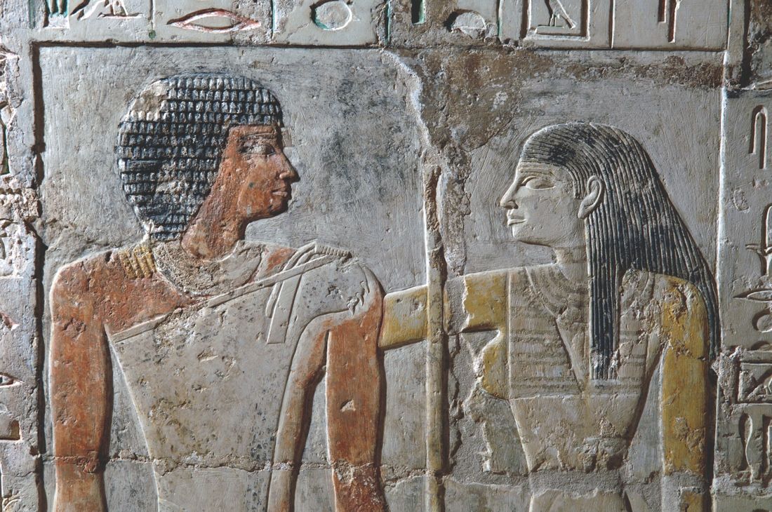 image from an ancient egyptian tomb.