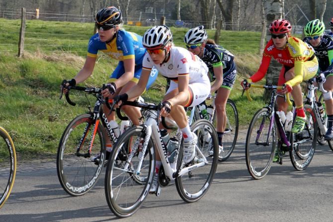 Emilia Fahlin (Orica) and Trixi Worrack (Specialized-lululemon)
