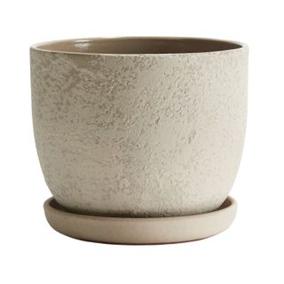 H&M Terracotta Planter with Saucer