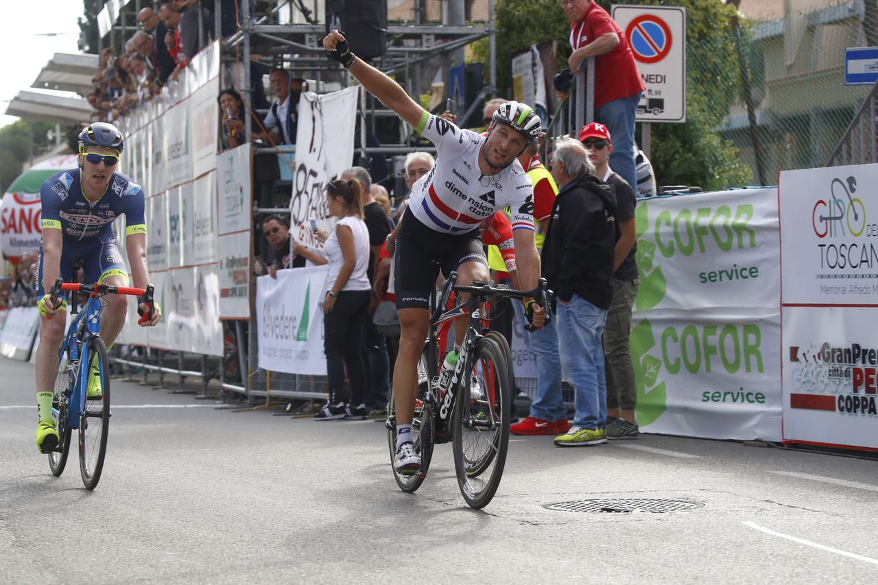 Stephen Cummings (Dimension Data) wins in Pontedera