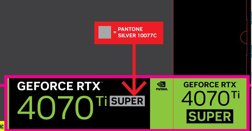 An alleged image of the packaging for the Nvidia GeForce RTX 4070 Ti Super