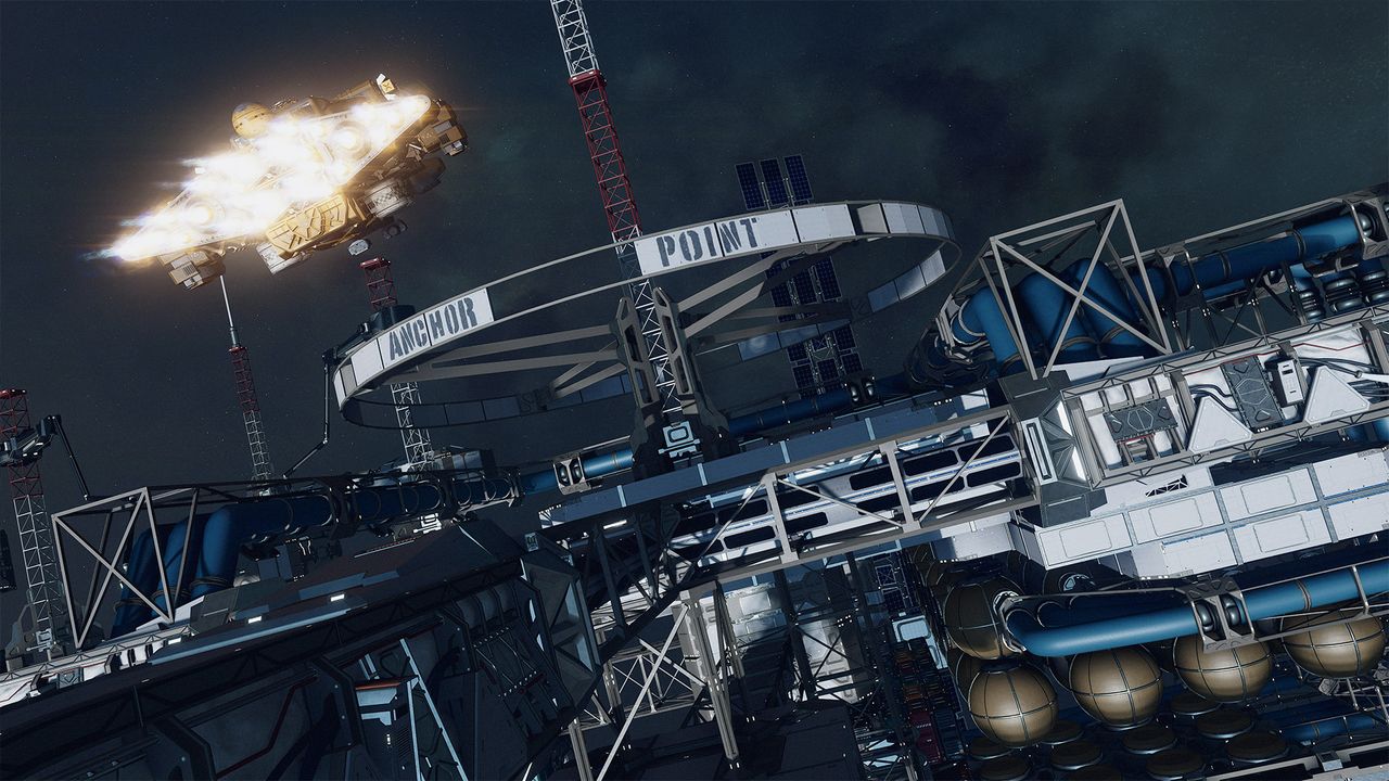 How to reach the Starfield Algorab system and find the Anchorpoint Station