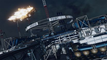 Anchorpoint Station in the Starfield Algorab system