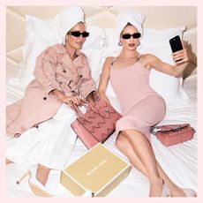 A photo of two women taking a selfie.