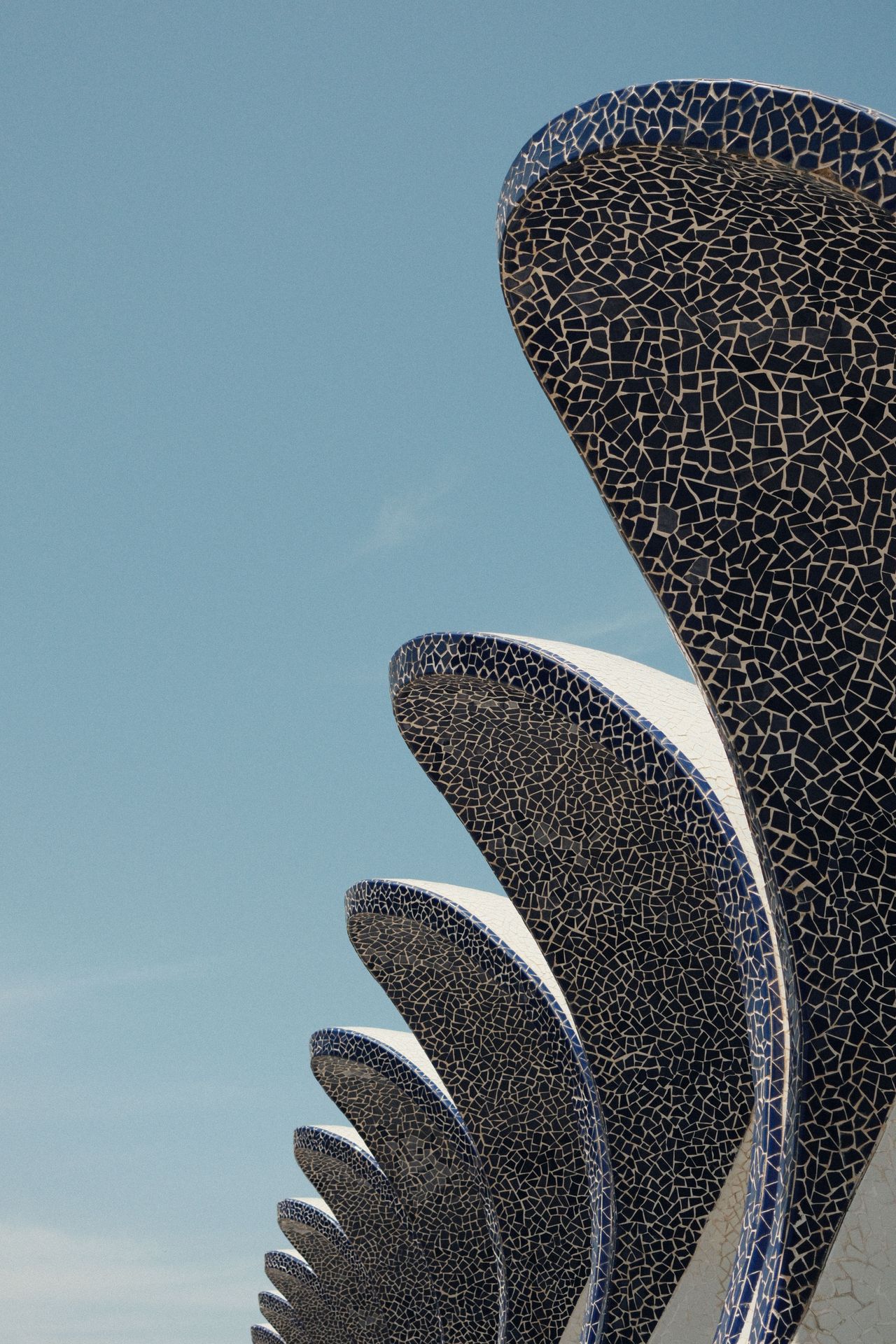 Buildings in the City of Arts and Science in Valencia Spain