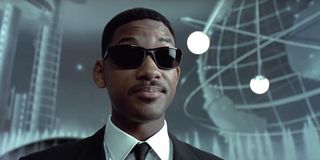 Will Smith in the first Men In Black