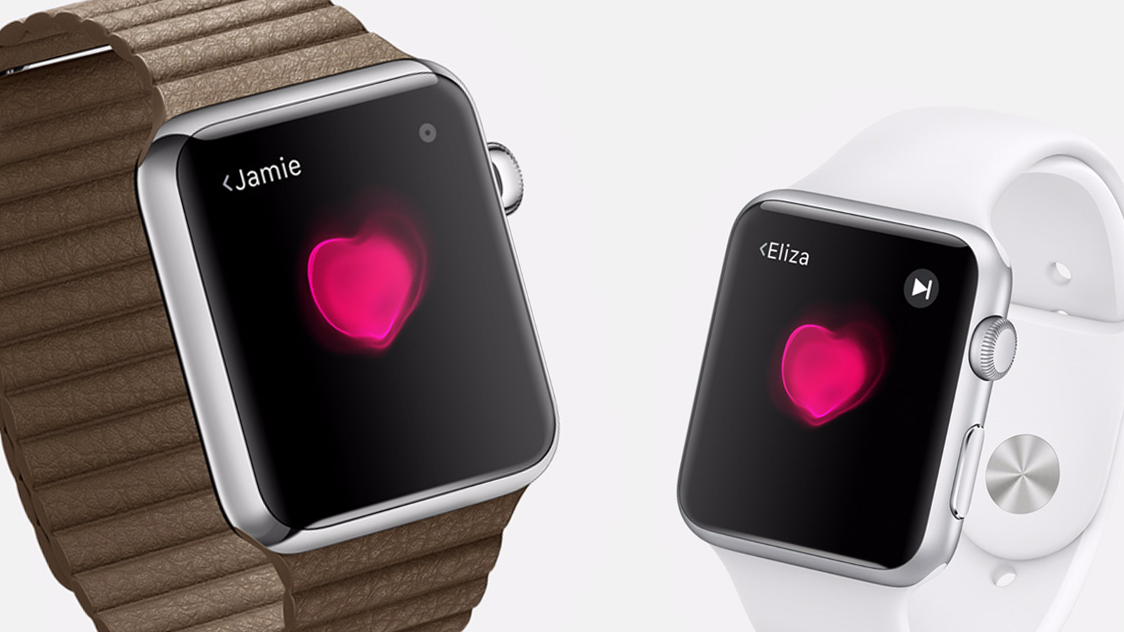 apple watch sending heartbeat