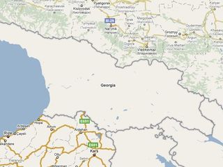 Google maps' take on Georgia