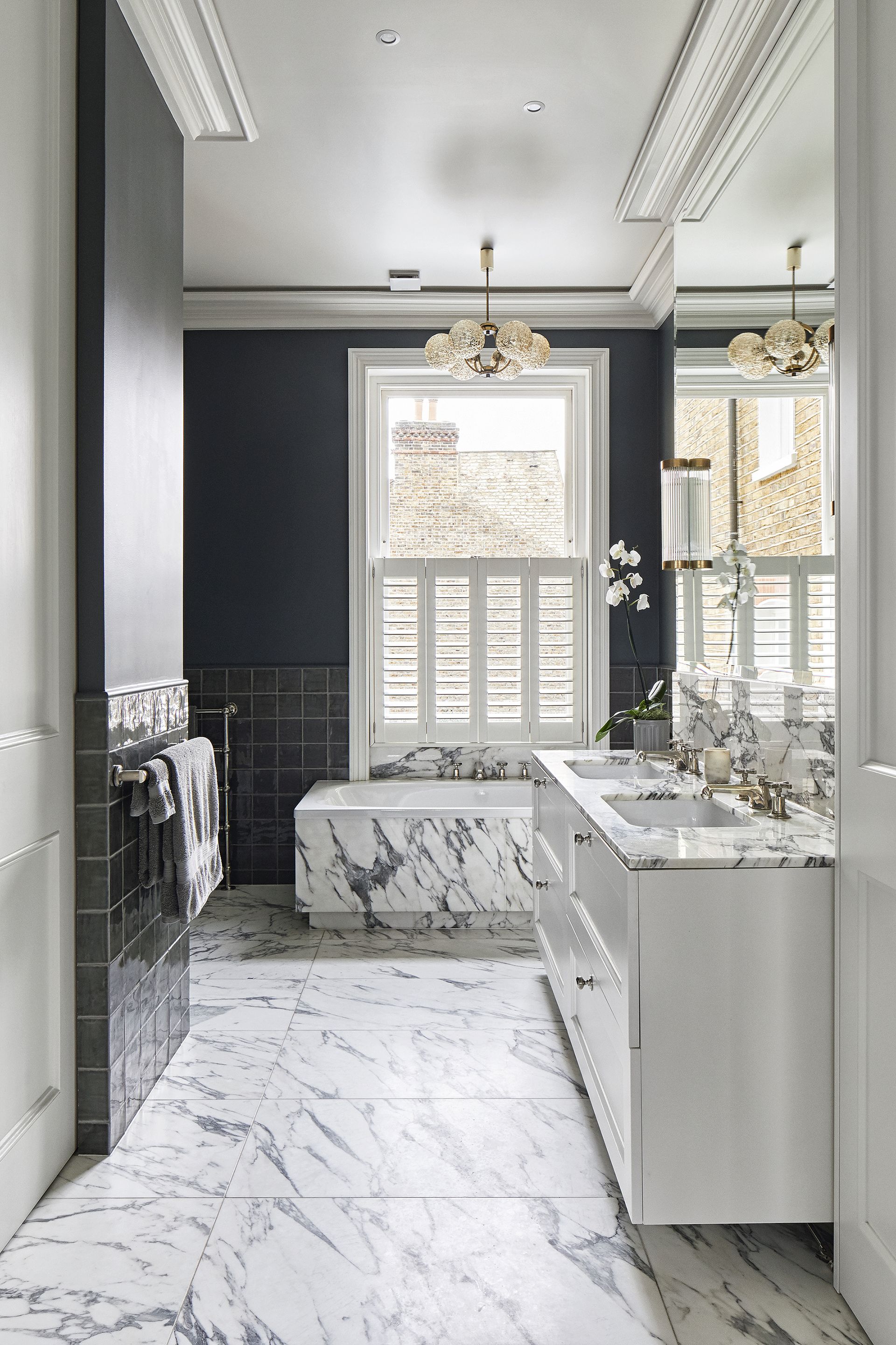 Grey and white bathroom ideas: 11 inspiring monochrome schemes | Homes ...