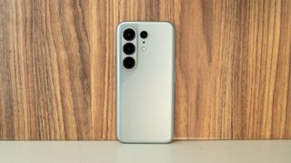 Camon 50 Ultra on a wall