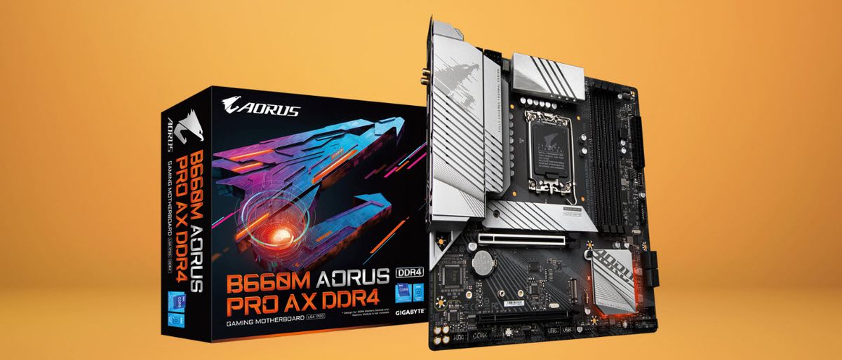 Gigabyte B660M Aorus Pro AX DDR4