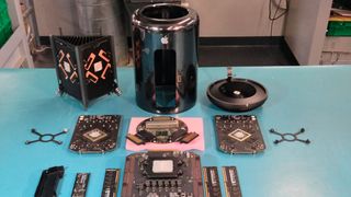 Mac Pro teardown with CPU upgrade