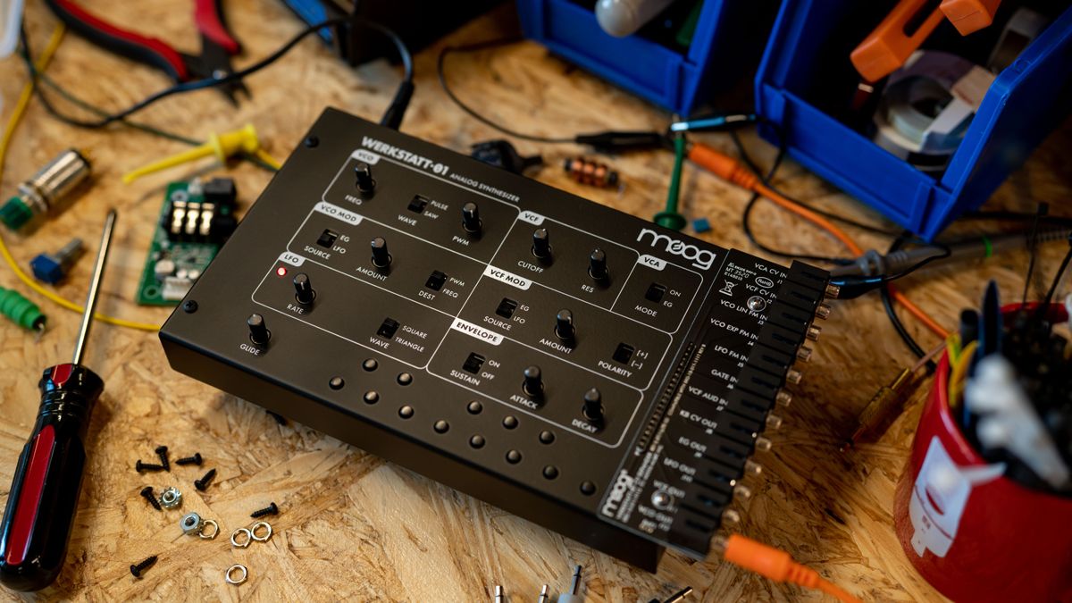 Moog brings back the Werkstatt01, a 199 DIY analogue synth with a classic sound MusicRadar
