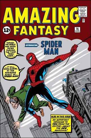 cover of Amazing Fantasy #15