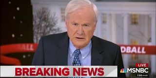 Hardball with Chris Matthews breaking news banner MSNBC