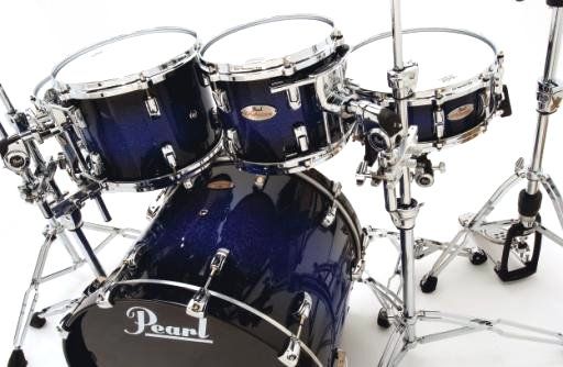10"x8", 12"x9" and 14"x14" hanging toms.