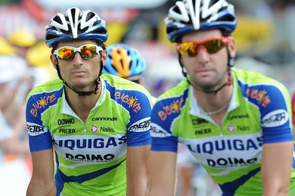 Daniele Bennati was shut out of the sprint again on stage 19.