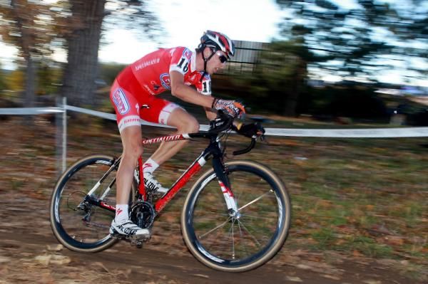 Robin Eckmann (Pearl Izumi-Shimano) chasing the top ten.
