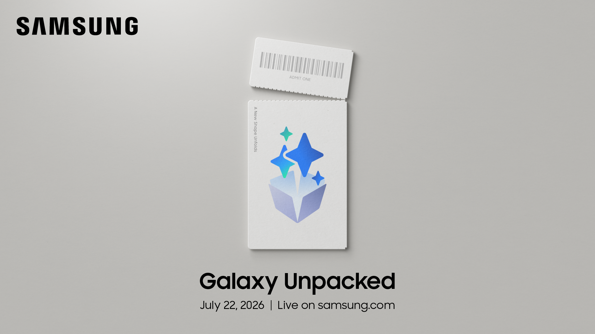 Samsung Galaxy Unpacked July 2026