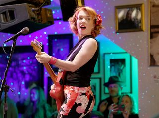 Sue Foley performs in concert during The Jungle Show at Antone's on December 29, 2022 in Austin, Texas.