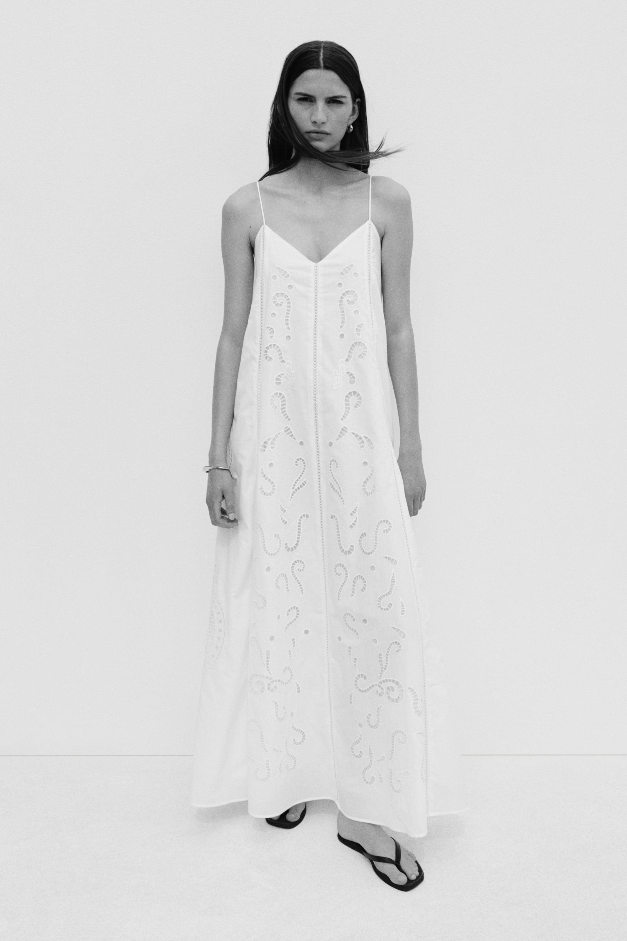 Broderie Anglaise Cotton Dress