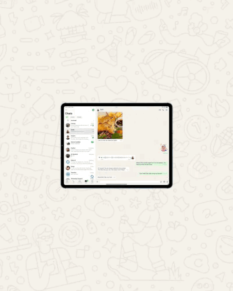 WhatsApp for iPad