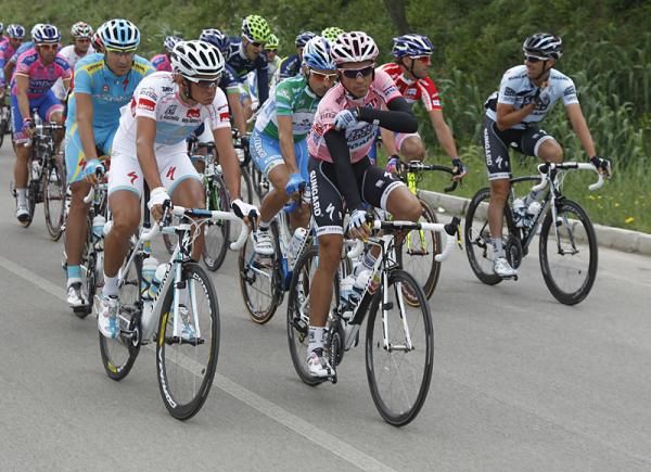 Alberto Contador (Saxo Bank - Sungard) and Roman Kreuziger (Astana)