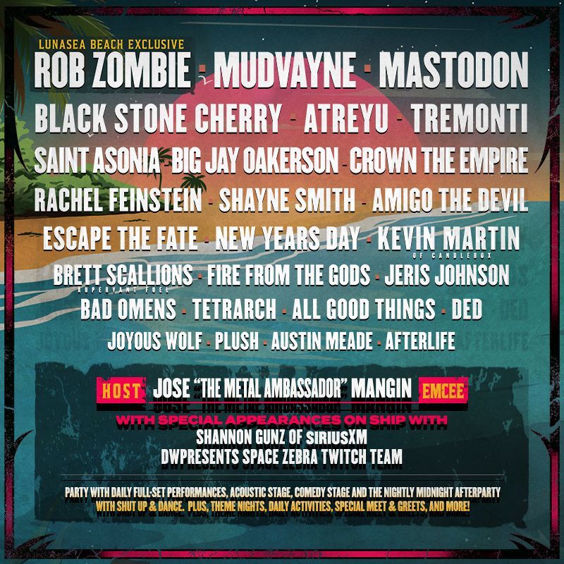 Rob Zombie, Mastodon and Mudvayne are the metal pirates of the ...