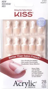 Kiss Salon Acrylic French Nail Kit - Crush Hour | RRP: £8, View at Boots&nbsp;
