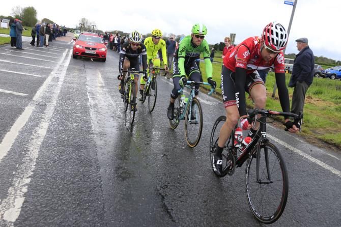 Sander Armee leads the day's main break