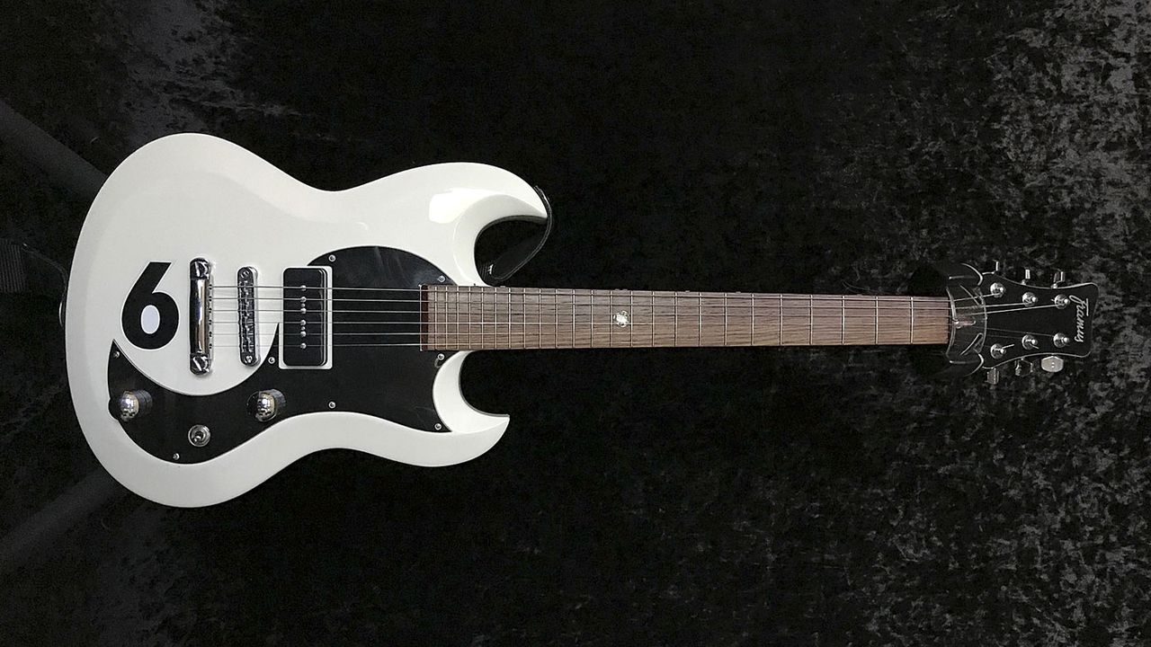 An endorser of Framus guitars, all of Phil&rsquo;s custom-built instruments follow an SG-like pattern with a Gibson scale-length. Pickups are by Arcane