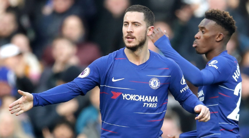 Eden Hazard Callum Hudson-Odoi