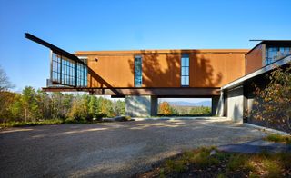 Kundig designed the house to be elevated