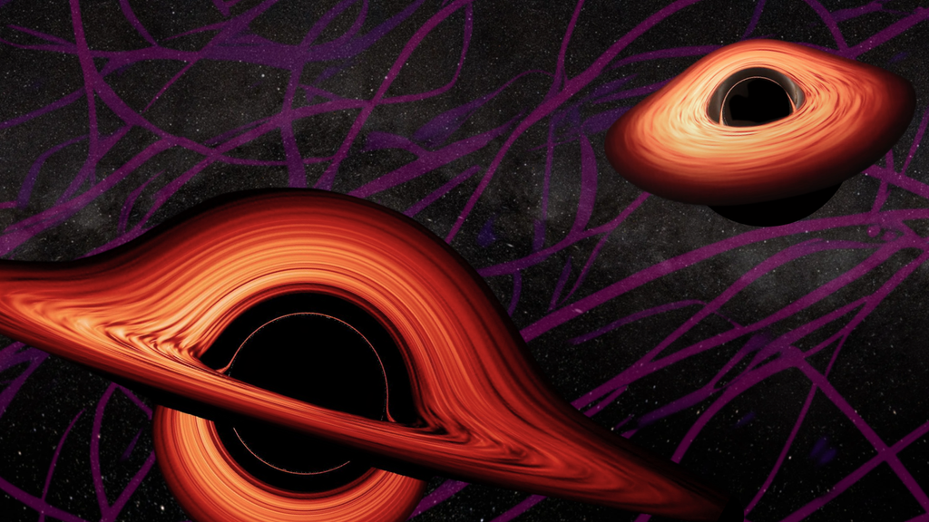 Supermassive black holes have masses of more than a million suns – but ...