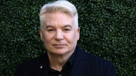 Mike Myers photographed at a Vulture event